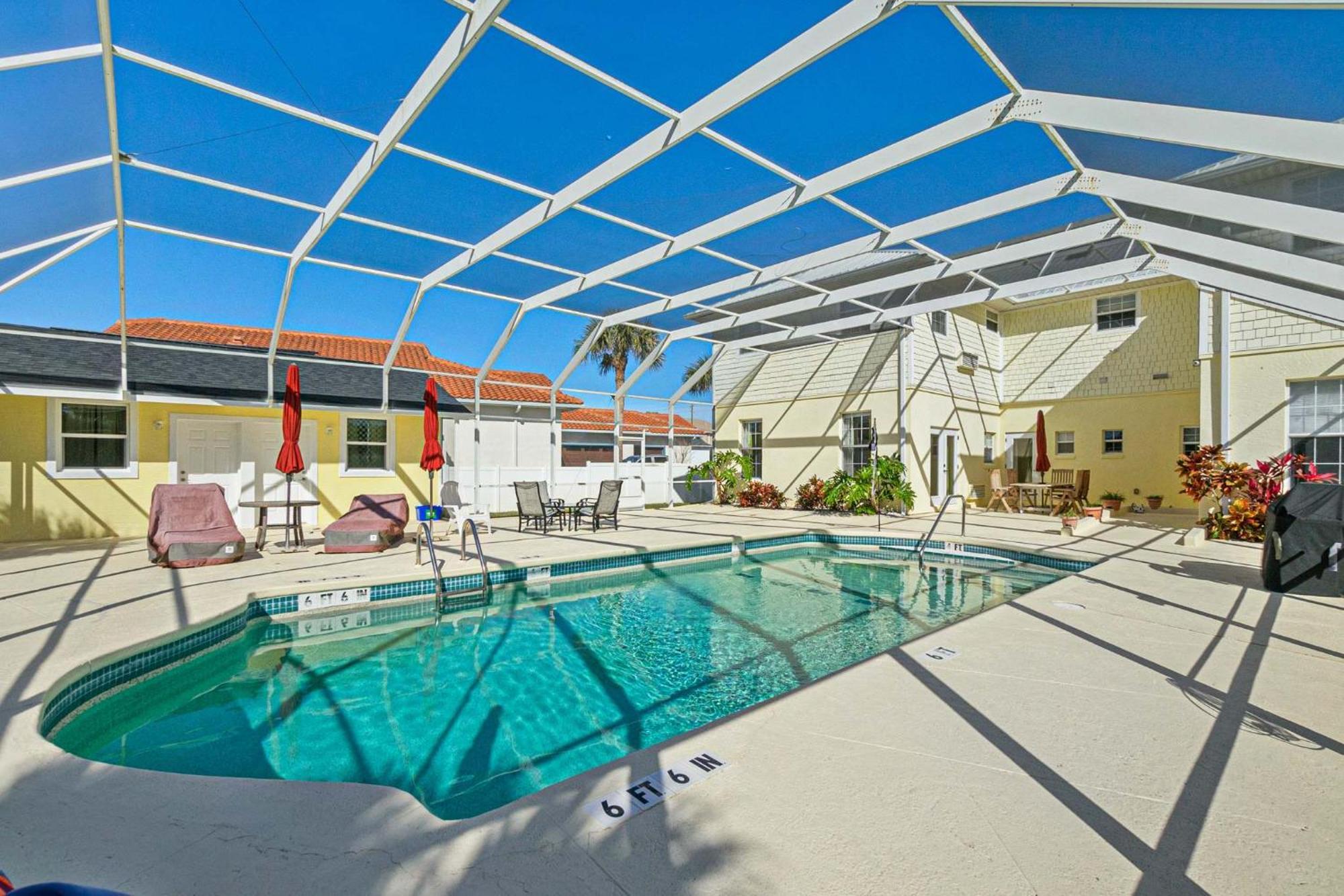 Flagler Beach Bed And Breakfast Pool Bbq Suite Exteriér fotografie