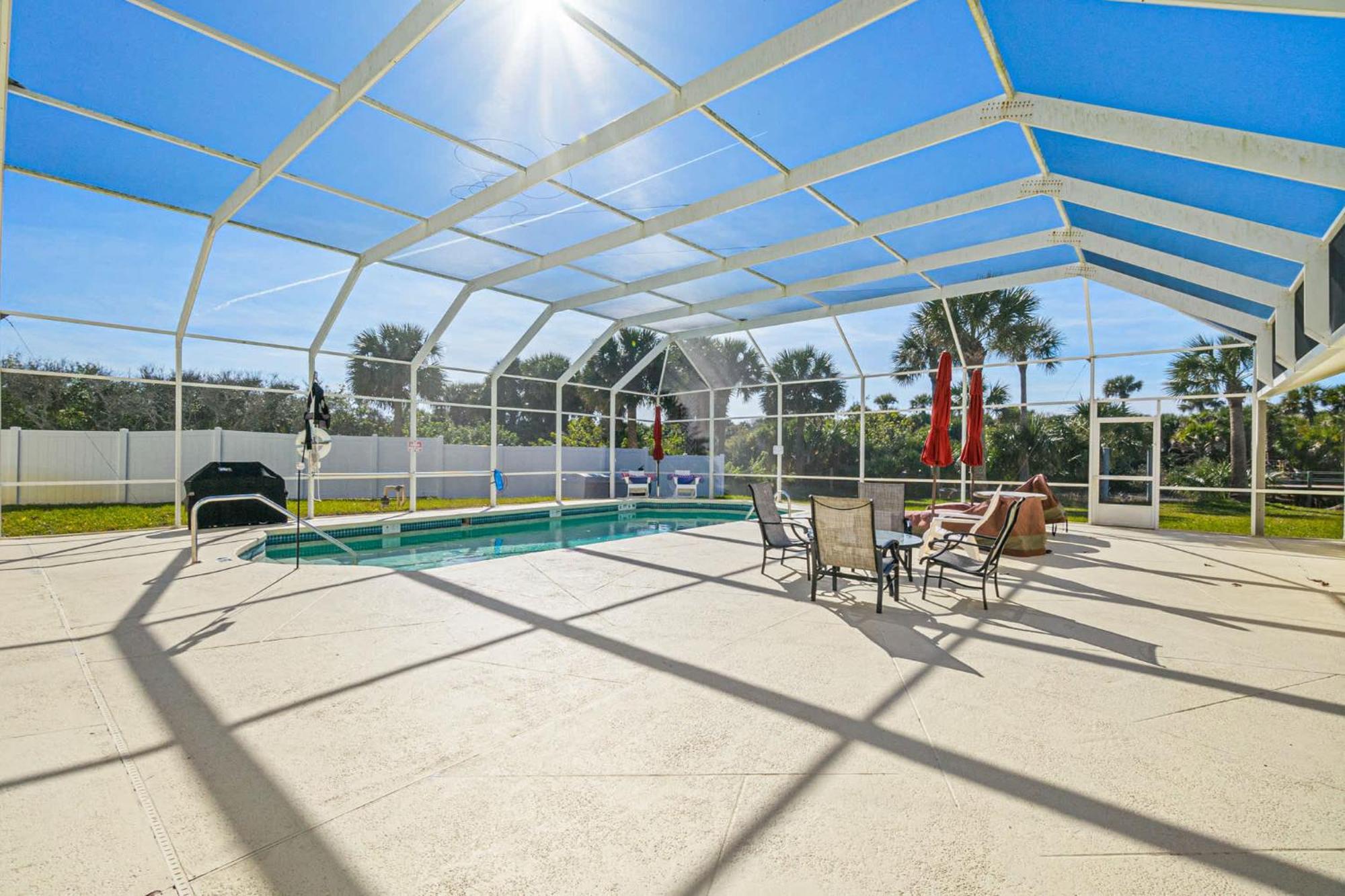 Flagler Beach Bed And Breakfast Pool Bbq Suite Exteriér fotografie