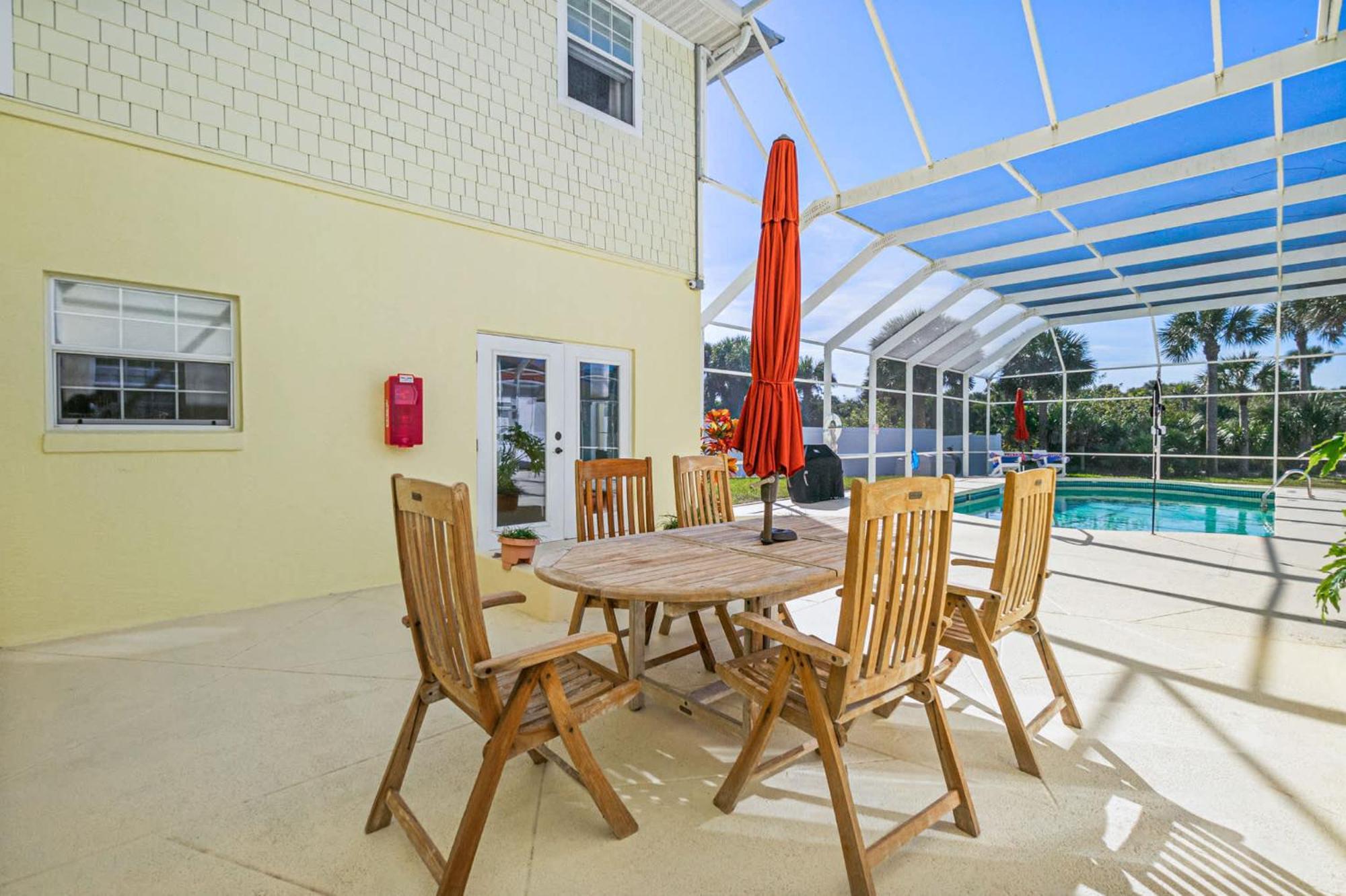 Flagler Beach Bed And Breakfast Pool Bbq Suite Exteriér fotografie