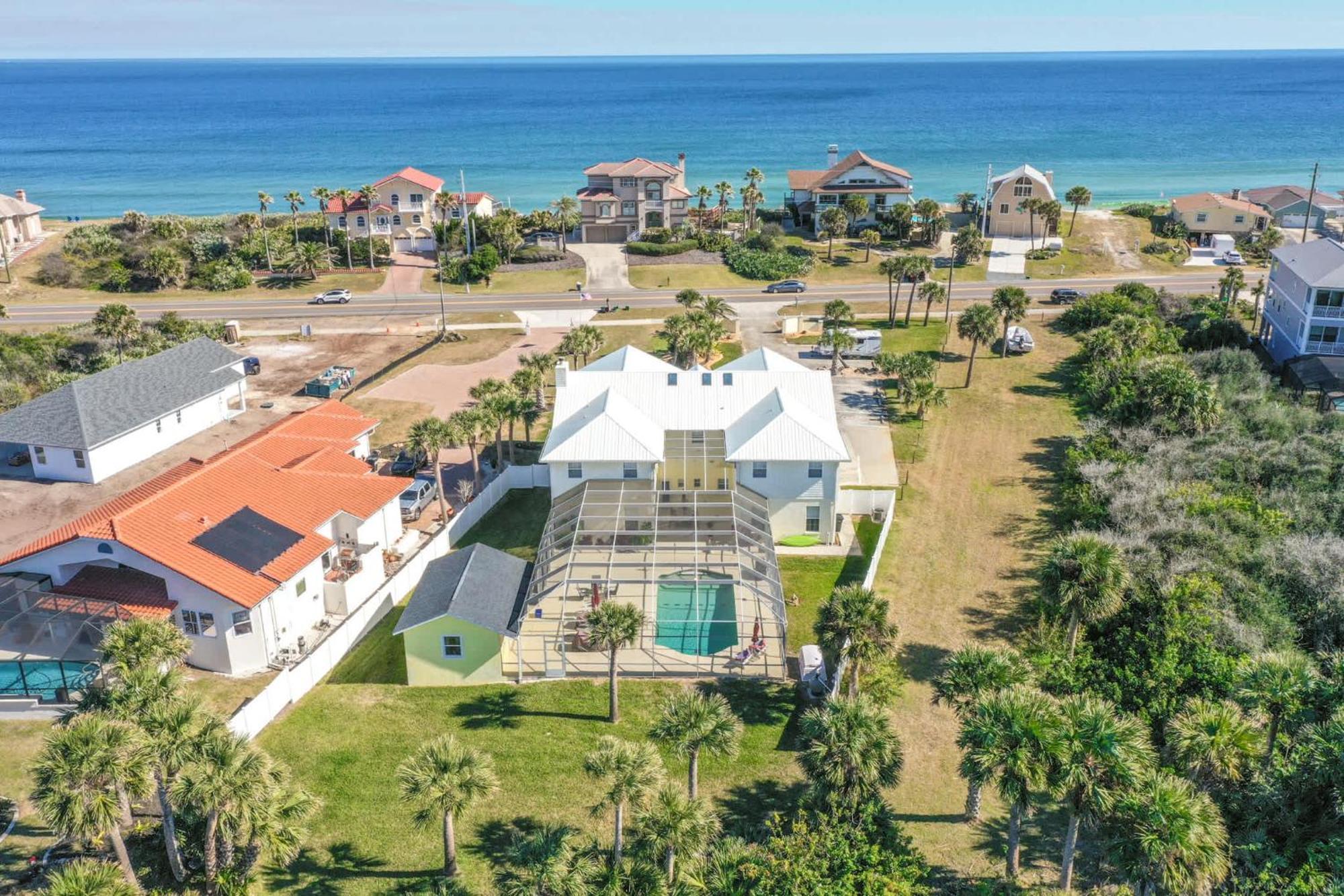Flagler Beach Bed And Breakfast Pool Bbq Suite Exteriér fotografie